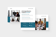 Business Proposal Google Slide, a Presentation Template by Annora Studio (Thumbnail 2 of 5)