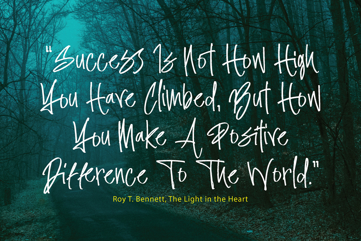 Bipolize Brush, a Handwritten Font by Eltypesstudio (Photo 8 of 12)