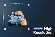 Eid Al-Fitr Character 3D Pack, a Characters & Person 3D Model by Haps Space (Thumbnail 2 of 4)