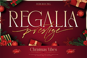 Regalia Prestige, a Serif Font by Burntilldead (Thumbnail 1 of 12)