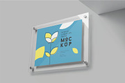 Landscape A3 Acrylic Frame Mockups, an Advertising Mockup by megostudi0 (Thumbnail 3 of 5)