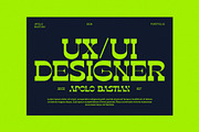 Sandesk Display Serif Font, a Slab Serif Font by Graphicxell (Thumbnail 6 of 8)