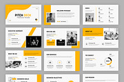 Pitch Deck Presentation Layout, a Presentation Template by MightyDesign (Thumbnail 3 of 7)
