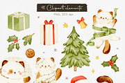 Meowy Christmas collection, an Animal Illustration by AfonshinaArt (Thumbnail 8 of 9)