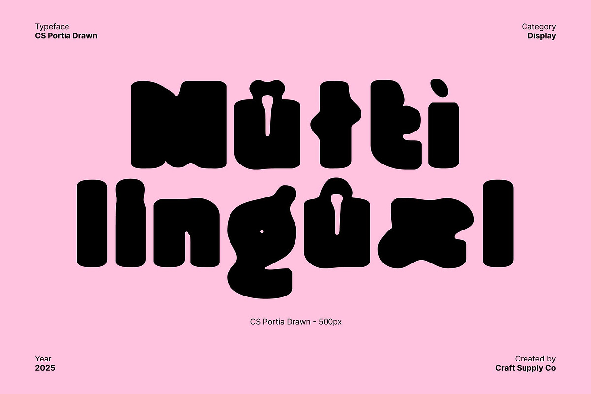 CS Portia Drawn, a Sans Serif Font by Craft Supply Co. (Photo 6 of 8)