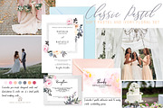 Watercolor Flowers: CLASSIC PASTEL, a Graphic by SmallHouseBigPony (Thumbnail 9 of 18)