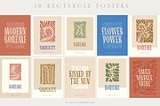 Groovy Floral Print Collection, an Object Graphic by DesignThatMatters (Thumbnail 6 of 13)
