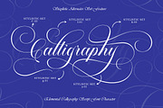 Elemental Calligraphy, a Script Font by IM Studio (Thumbnail 1 of 12)