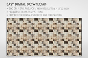 20 Seamless Grunge Chessboard Set, a Pattern Graphic by Nordic Design (Thumbnail 2 of 9)