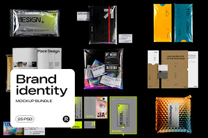 Brand Identity Mockup Bundle, a Mockup by Renderteam