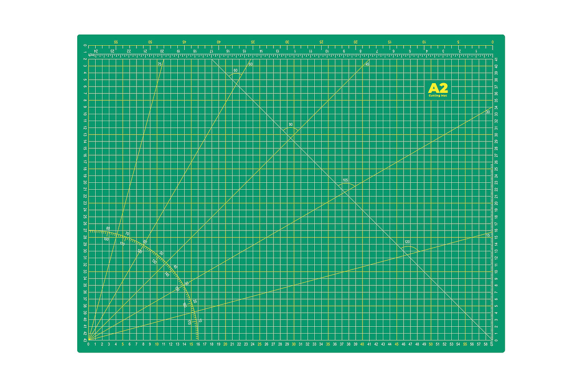 Digital Cutting Mats A2 A3 A4 Sizes, an Object Illustration by bnrcreativelab (Photo 2 of 5)