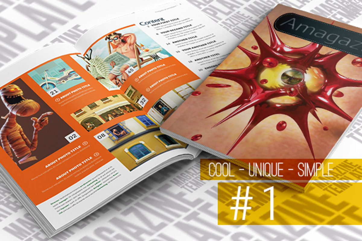 Bundle Magazine 3 IN 1, a Magazine Template by temphall (Photo 2 of 4)