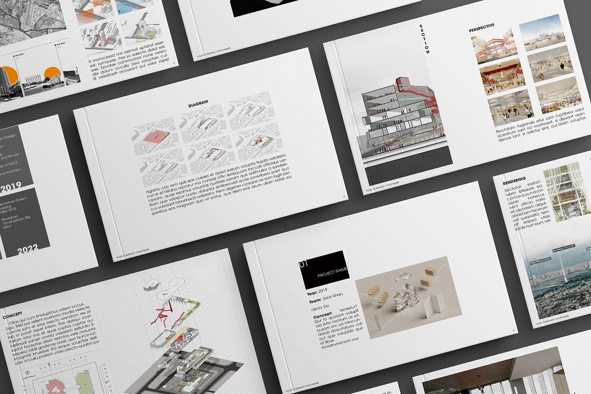 Architecture Portfolio Template V2, a Presentation Template by Arkishop (Photo 8 of 9)