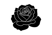 50 Black Rose Silhouette Vector Bund, an Illustration by Gaye Art (Thumbnail 30 of 51)
