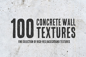 100 Concrete Wall Textures Bundle