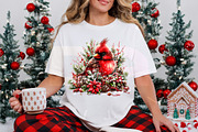 Whimsical Christmas Cardinal Clipart, a Transportation Illustration by Digital Artistic99 (Thumbnail 6 of 7)