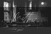 Black Matteo, a Script Font by Integritype Studio (Thumbnail 2 of 8)