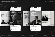 ELVO | Instagram Post Template (III), a Social Media Template by Prapti Design (Thumbnail 1 of 10)
