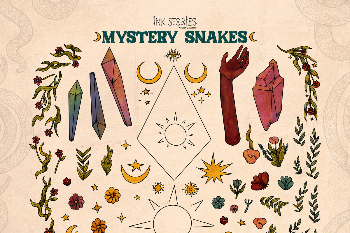 Mystery Snakes, an Animal Illustration by Ink Stories (Photo 13 of 31)