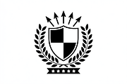 Royal Shield Logo Template Vector, an Illustration by Amazin_art (Thumbnail 5 of 18)
