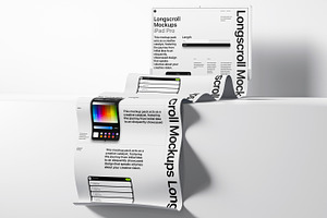 IMac 24 Inch Longscroll Mockups