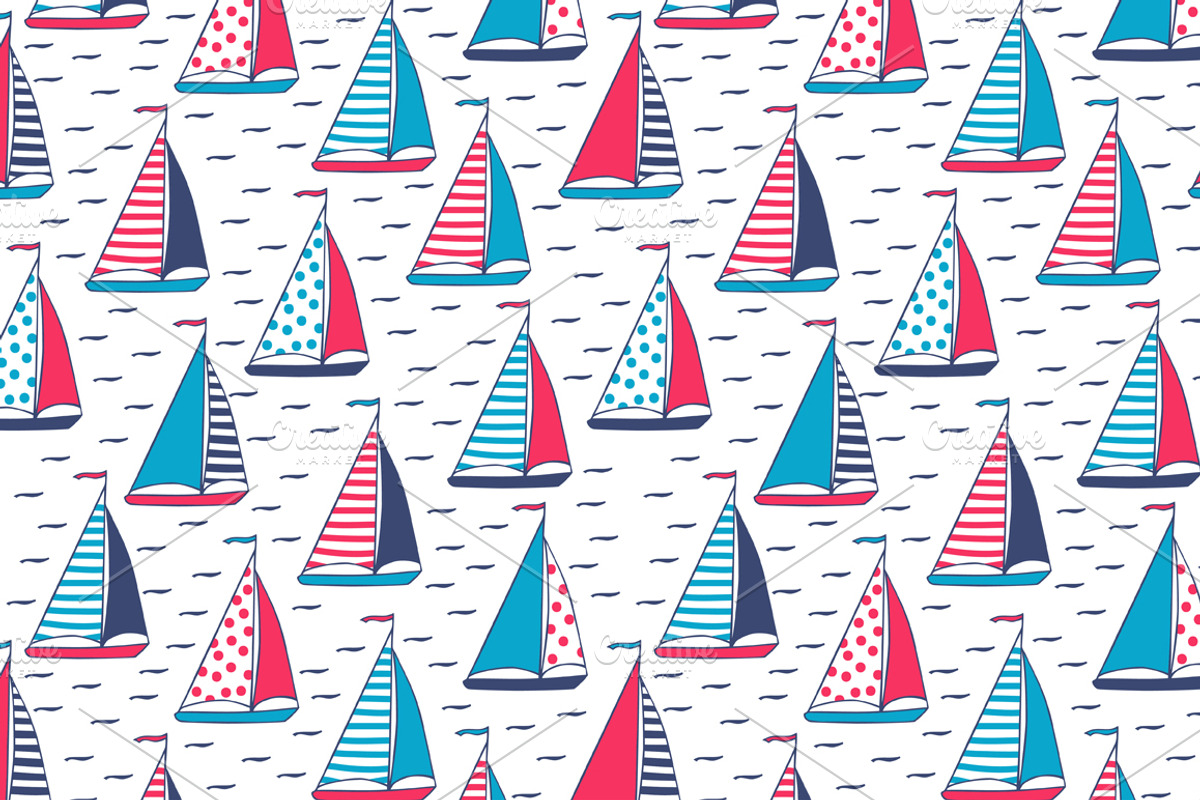 6 transport seamless pattern, a Pattern Graphic by EvgeniaV (Photo 4 of 7)