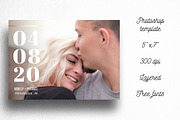 Save The Date Photo Card | 002, an Invitation Template by Nifty Template Studio (Thumbnail 3 of 5)