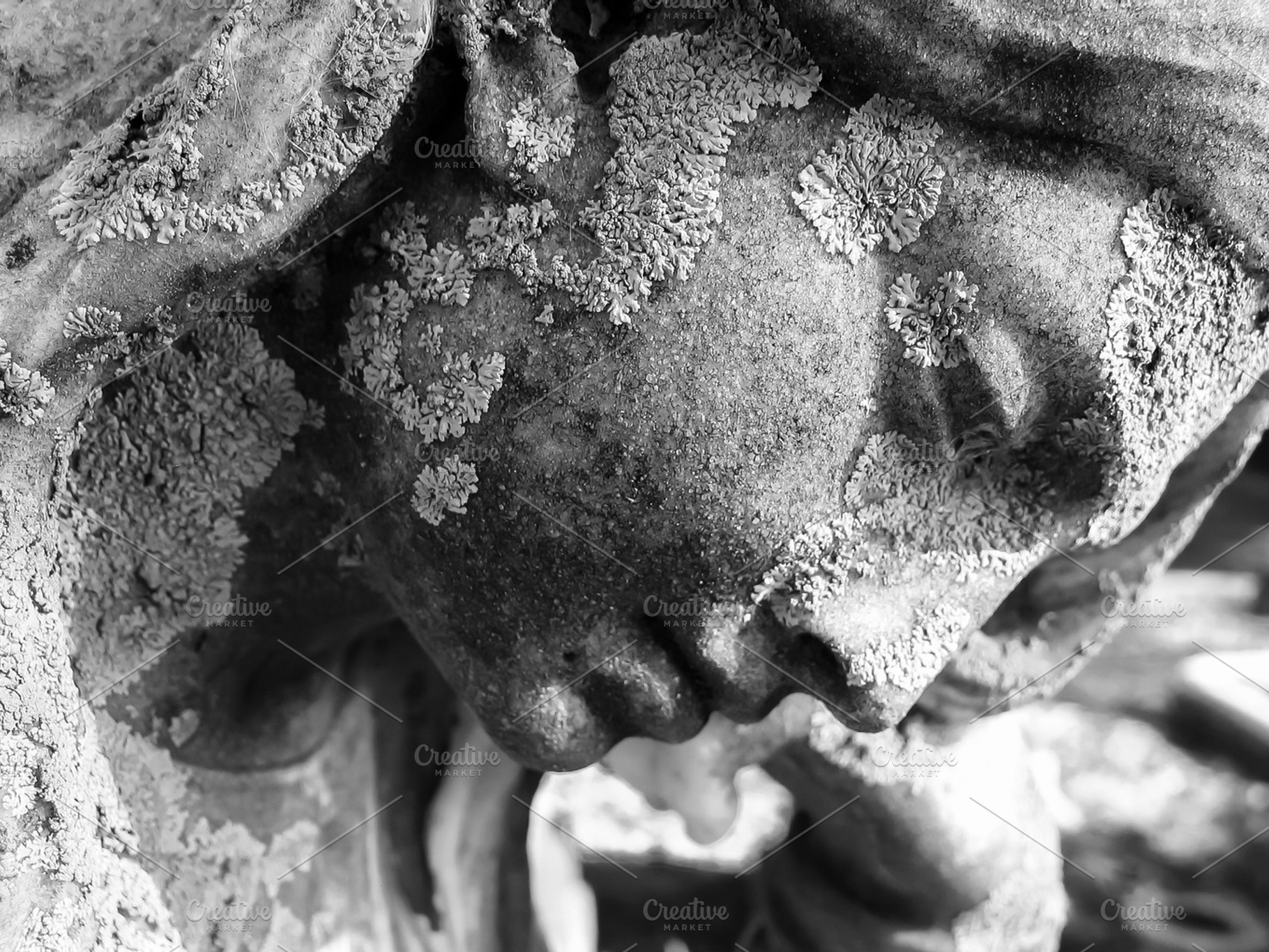 Cemetery Statue