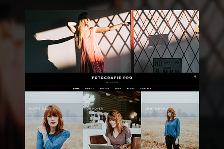 Fotografie Pro: A Photoblog Theme