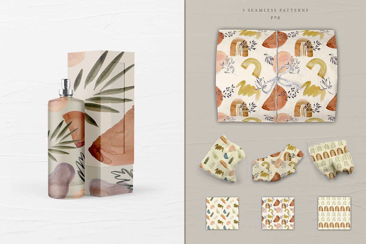 Abstract Autumn & Logo Templates., a Texture Graphic by Designwork (Photo 7 of 25)