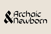 Serico – Font Family, a Blackletter Font by Stefano Giliberti (Thumbnail 7 of 10)