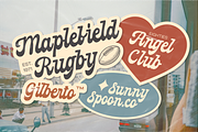 Realro - Handmade 60s Retro, a Script Font by Pandeka Studio (Thumbnail 4 of 9)