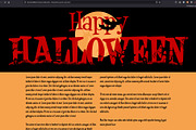 Happy Halloween Animated HTML Banner, a HTML Template by Digitalphaser (Thumbnail 2 of 2)