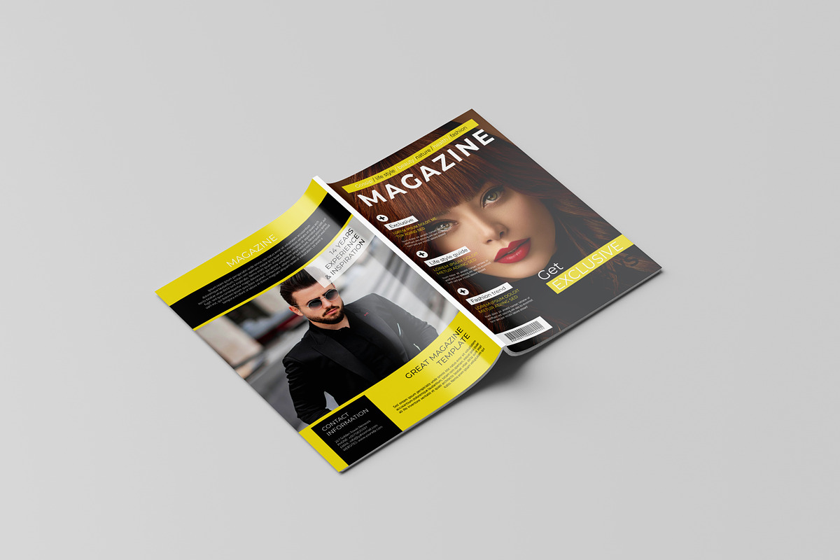 Multipurpose Magazine Template, a Magazine Template by retrographix (Photo 22 of 22)
