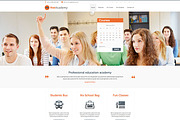Hot Academy, a WordPress Template by hot-themes (Thumbnail 2 of 4)