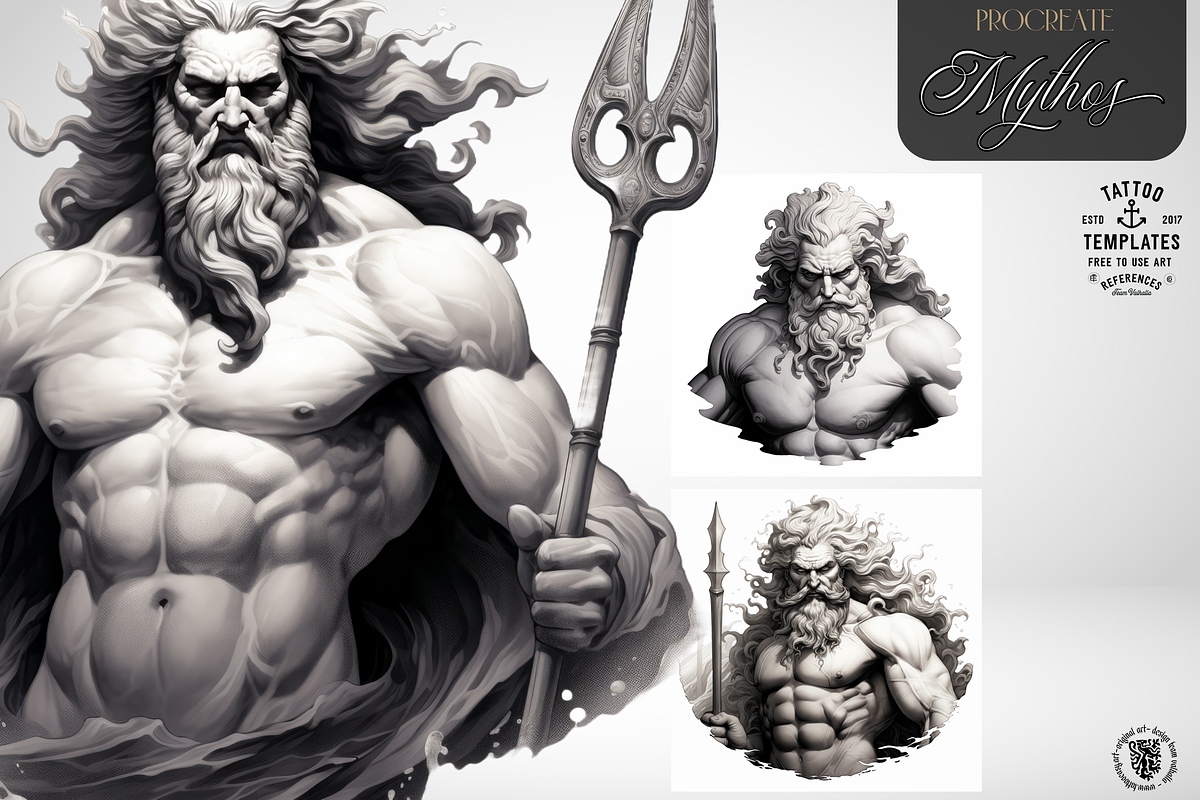 Procreate ~ Greek mythology ~, a Brush Add-On by Studio.Valhalla (Photo 2 of 5)