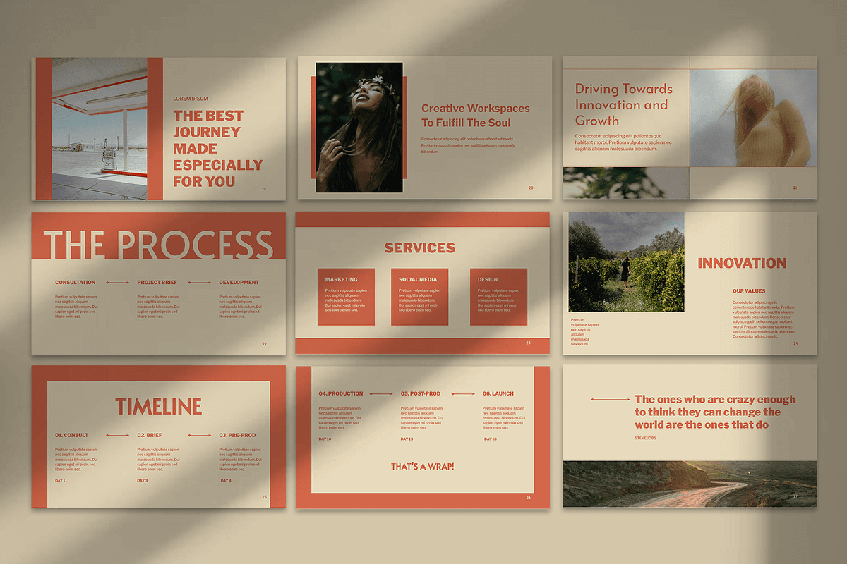 SOMINA – Minimal Powerpoint, a Presentation Template by Peaches Design (Photo 9 of 10)