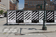 Wrinkled Posterwall Mockup, an Advertising Mockup by HAZARD MOCKUPS (Thumbnail 1 of 6)