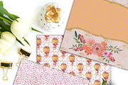 Shabby Chic Watercolor Digital Paper, a Pattern Graphic by My Creative Atelier (Thumbnail 4 of 6)