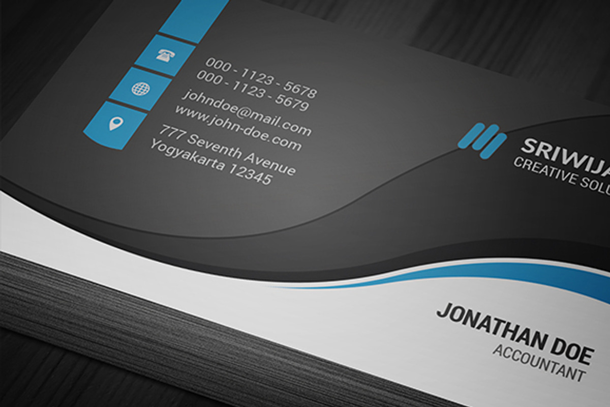 Professional Business Card, a Business Card Template by InfinityArt (Photo 3 of 4)