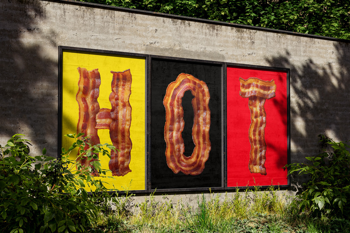 Bacon Font, a Sans Serif Font by Handmadefont (Photo 3 of 10)