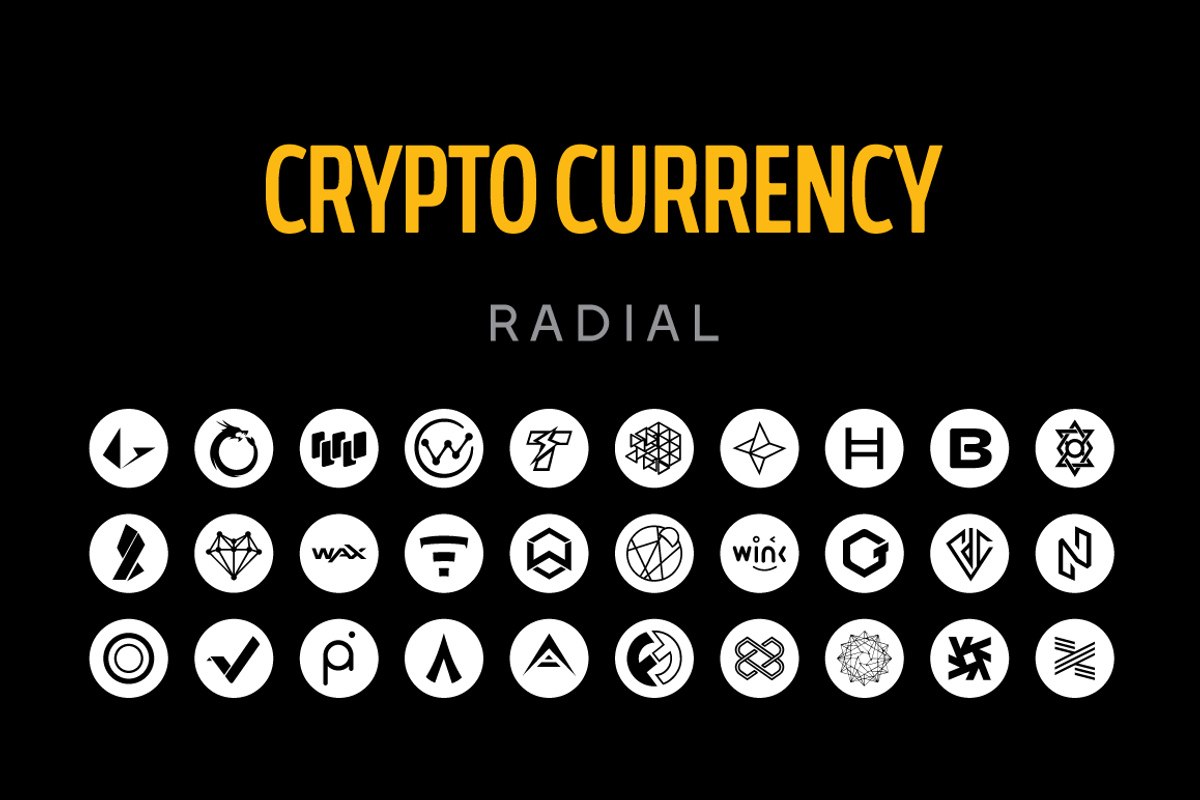 Cryptocurrency, a Symbol Font by BULENT YUKSEL (Photo 14 of 20)