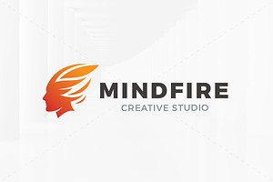 Mind Fire Logo Template