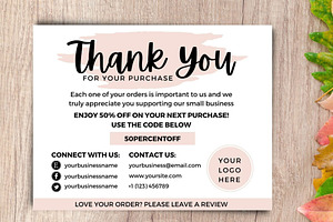 Business Thank You Card Canva 1