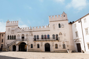 Picturesque street in the center of Koper, an Architecture Photo by Bepslabor
