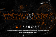 Astromax - A Futuristic Typeface, a Sans Serif Font by Meizzaluna Design (Thumbnail 10 of 10)