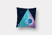 Colorful Space-vector typography, a Symbol Font by Polar Vectors (Thumbnail 7 of 18)