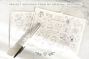 Doodles Drawing Toolkit, a Brush Add-On by Rosangela Curti (Thumbnail 11 of 12)