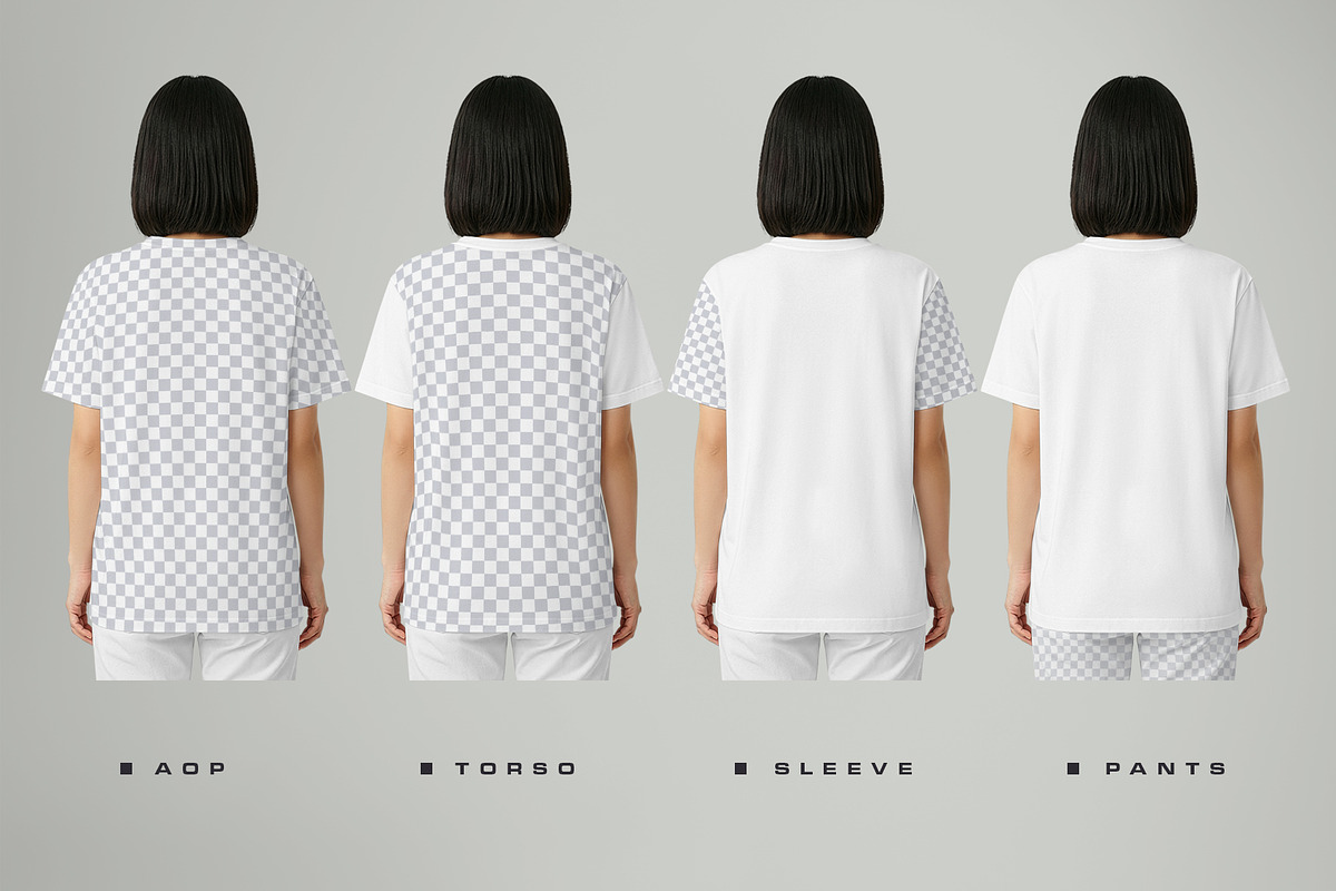 Mockup Woman T-Shirt – Asian Model, a Shirt Mockup by Grow Design Craft Studio (Photo 5 of 7)