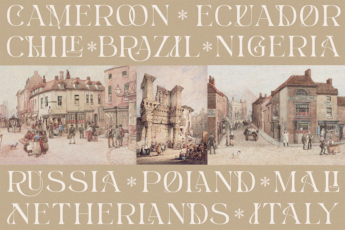 GLACEA - Display Font, a Font by Khoir (Photo 8 of 14)